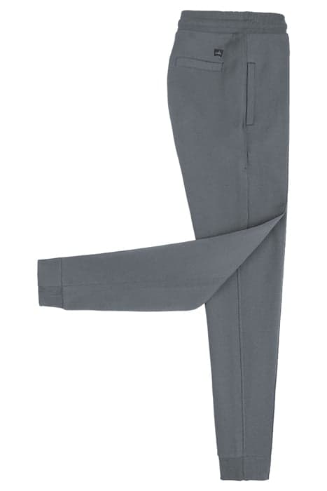 LOGAN-PINTUCK | CUFFED SWEATPANTS MID GREY by WAHTS