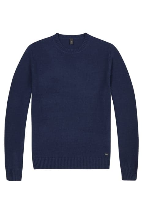 POWELL | MERINO CASHMERE SWEATER NAVY BLUE by WAHTS