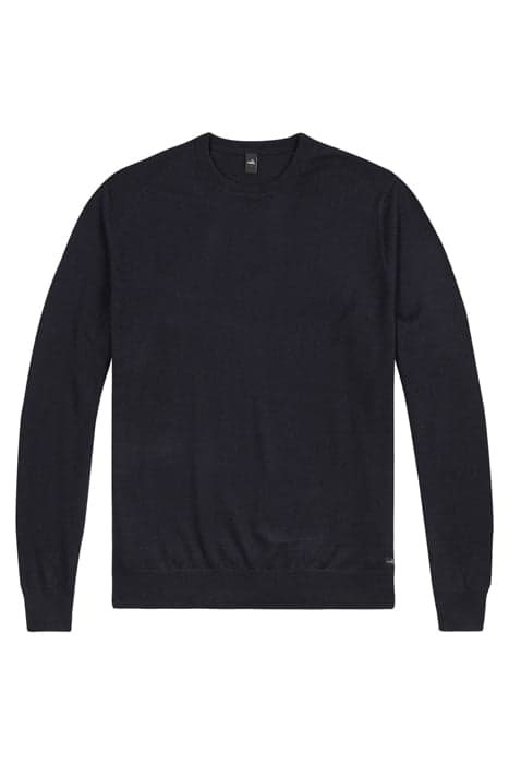 MASON | CASHFEEL CREWNECK PULLOVER NIGHT BLUE by WAHTS