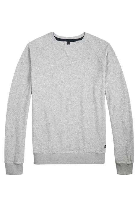 WARREN | TOWELING CREWNECK SWEATER LIGHT GREY MELANGE by WAHTS