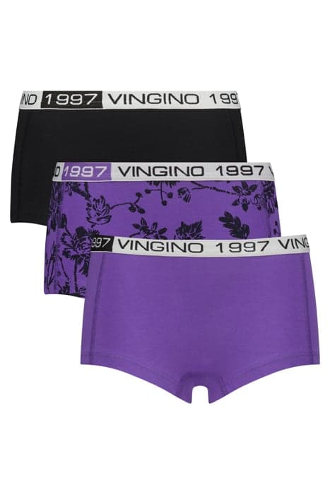 G-WO24-2 FLOWER 3 PACK PASSION PURPLE by Vingino