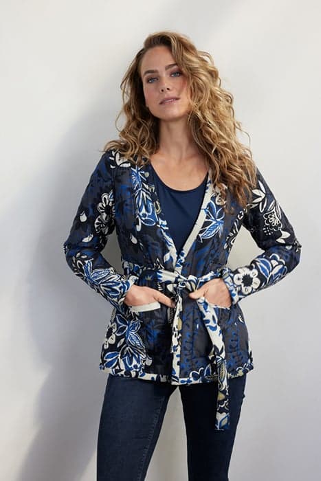 REVERSIBLE BLAZER CENTREPIECE DARK BLUE WITH CENTREPIECE PRI by DIDI