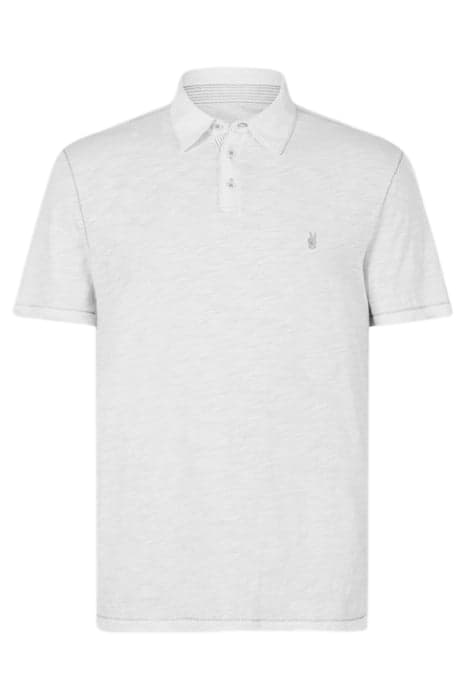 SS SOFT COLLAR COTTON SLUB POLO SALT by John Varvatos