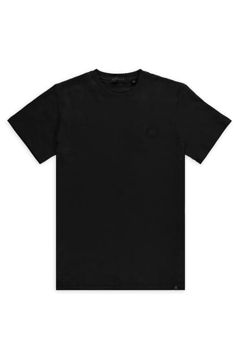 LEATHER TEE BLACK by ASPACT