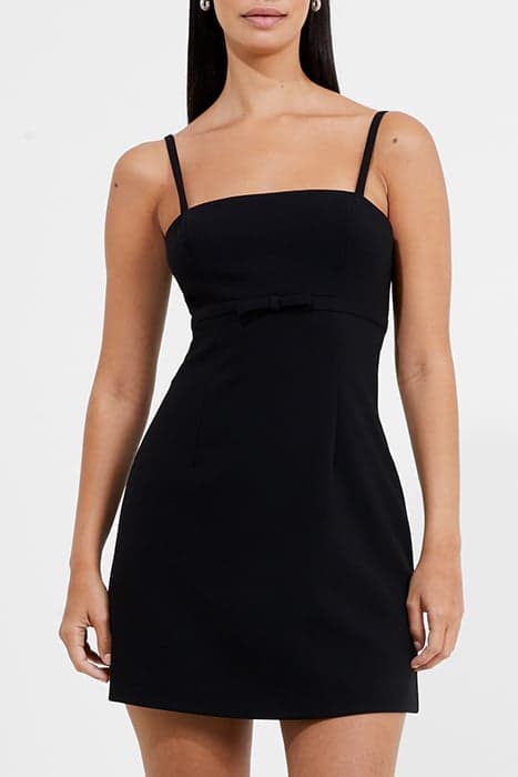 WHISER RUTH BOW DRESS BLACK by French Connection