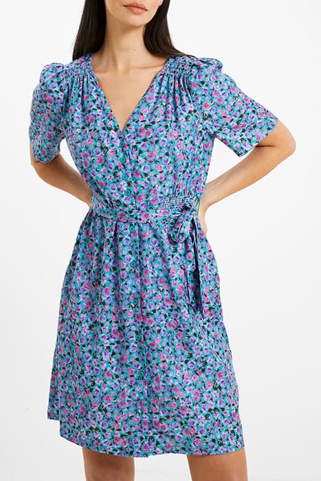 ALEZZIA ELY JACQUARD SS DRESS GREEN by French Connection