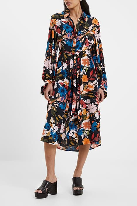 BROOK DELPHINE SHIRT DRESS BLACK by French Connection