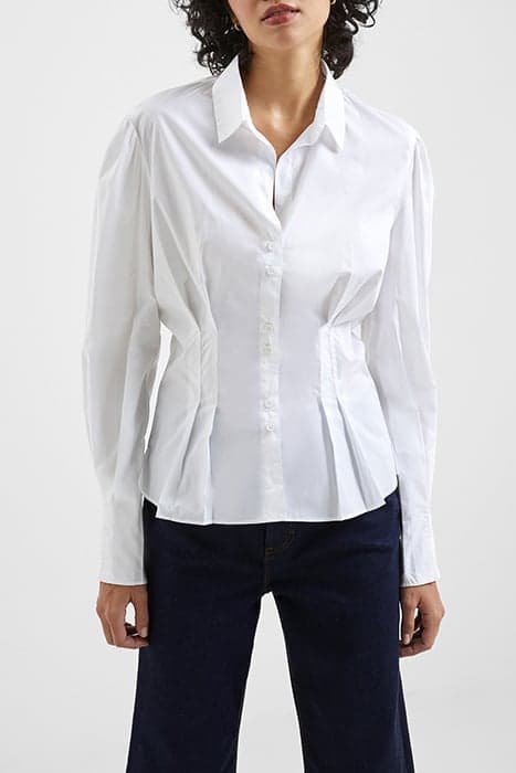 RHODES POPLIN SHIRT WHITE by French Connection