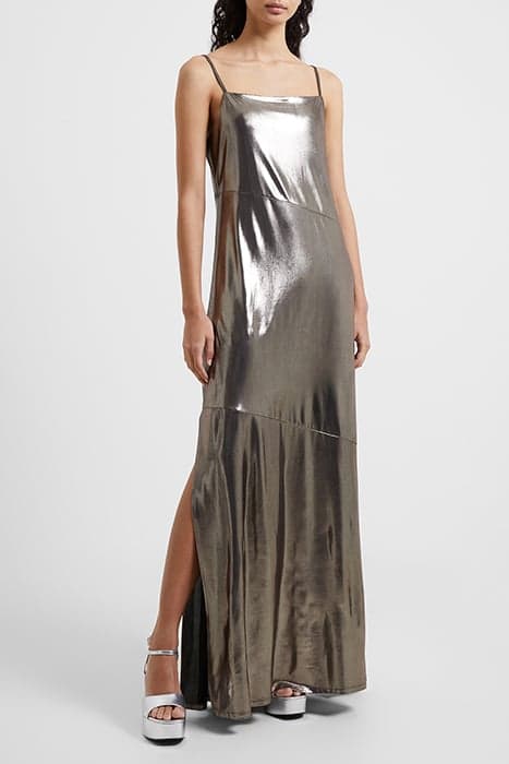 RONJA LIQUID METAL SLIP DRESS MISC. by French Connection