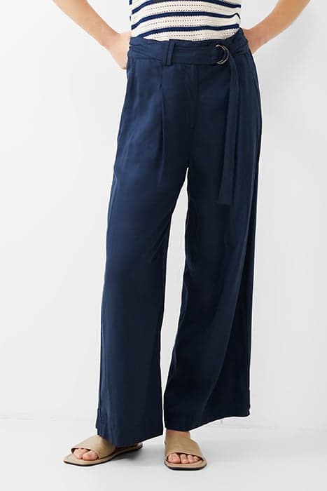 ELKIE TWILL TROUSER BLUE by French Connection