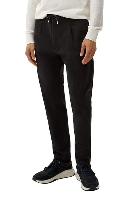 S.OLIVER PANTS GREY/BLACK by s. Oliver