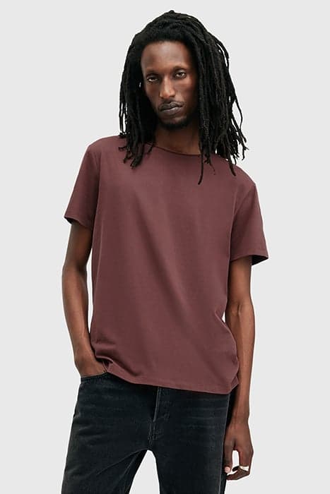 BODEGA SS CREW MORETTI RED by AllSaints