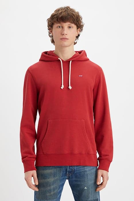 THE ORIGINAL HM HOODIE RHYTHMIC RED by Levi's