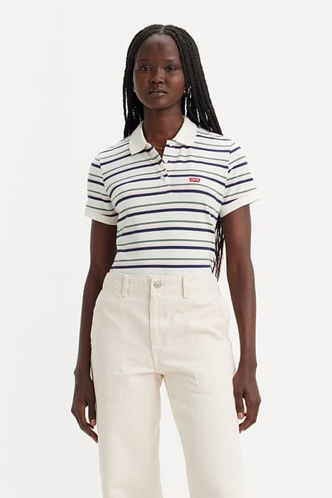 LEVIS HM POLO SUPERMARKET STRIPE NAVAL by Levi's