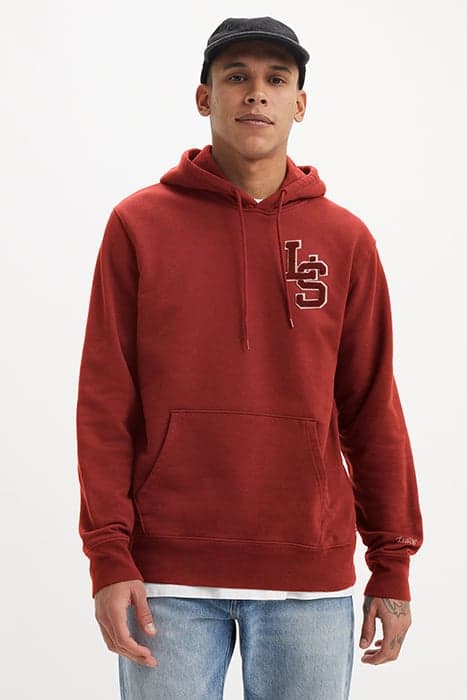 STANDARD GRAPHIC HOODIE LS LETTERMAN FIR by Levi's