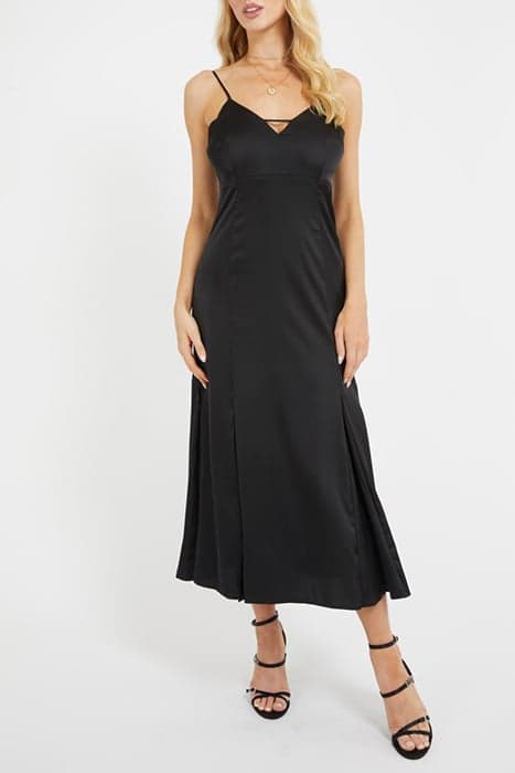 SL MONIQUE DRESS JET BLACK A996 by GUESS ECO