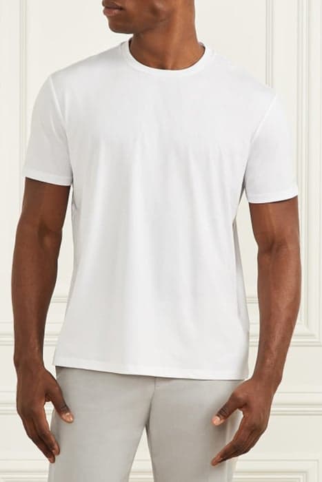 SS CN LOGO T-SHIRT WHITE STICK PRINT by Marciano by Guess