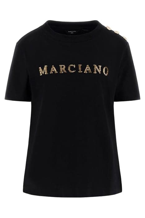 VIVIANA T-SHIRT JET BLACK A996 by Marciano by Guess