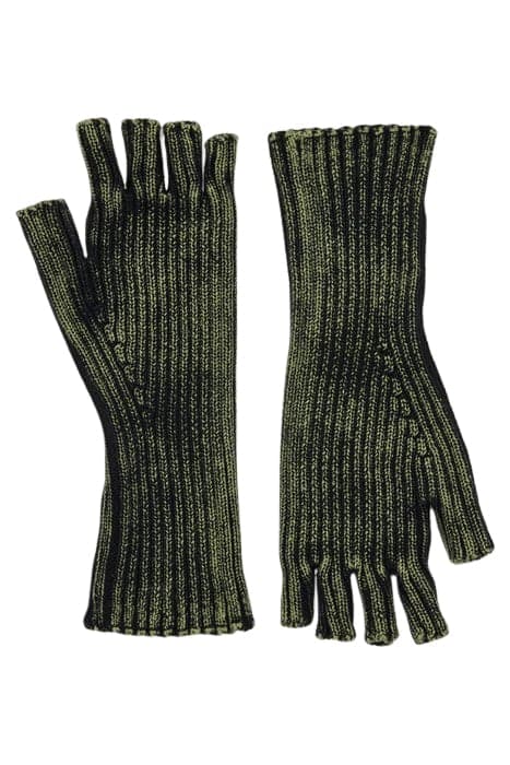 FINGERLESS GLOVE IN MARBL DARK OLIVE by John Varvatos