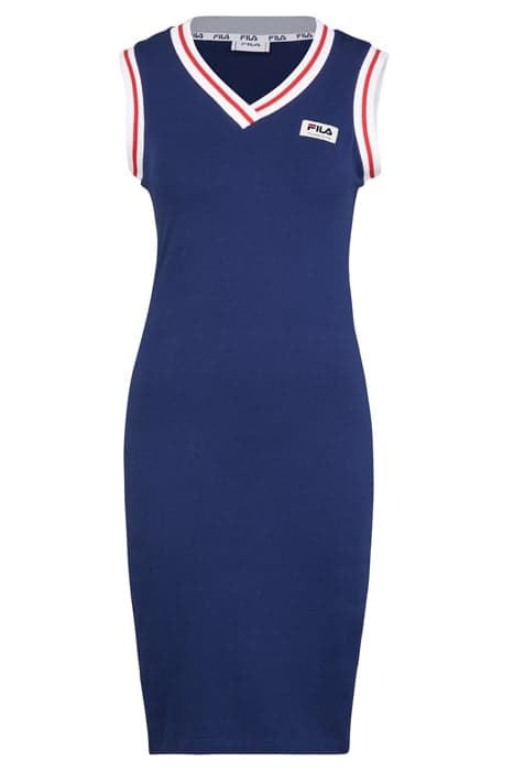 THISTED V-NECK DRESS MEDIEVAL BLUE by FILA