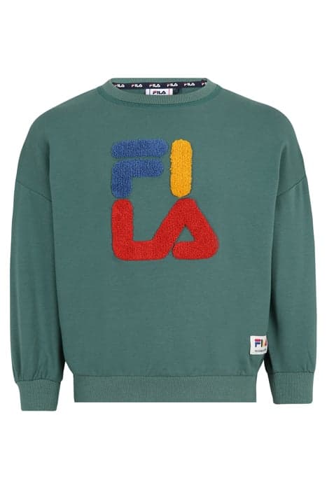 TIMMENDORF OVERSIZED CREW NECK BLUE SPRUCE by FILA