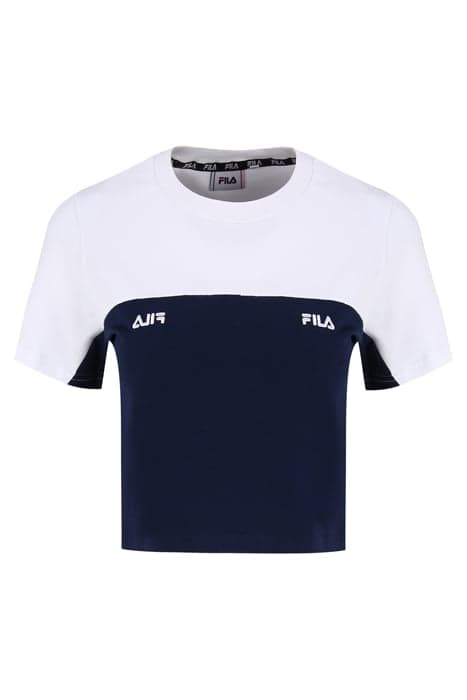 BARDOLINO TEE MEDIEVAL BLUE-BRIGHT WHITE by FILA