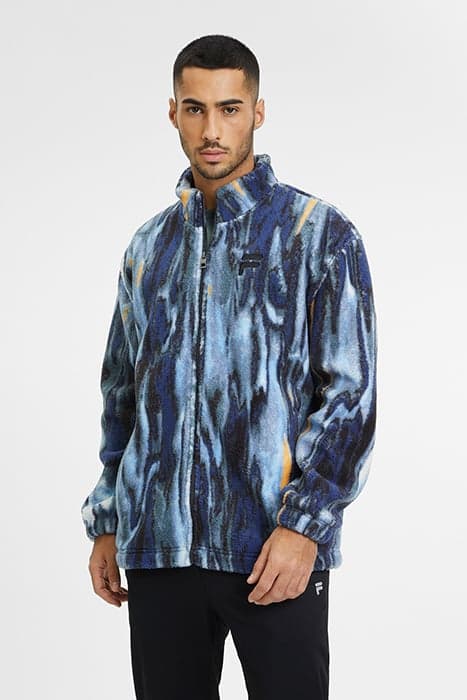 COUZEIX AOP ZIPPER JACKET BLUE MELTING AOP by FILA