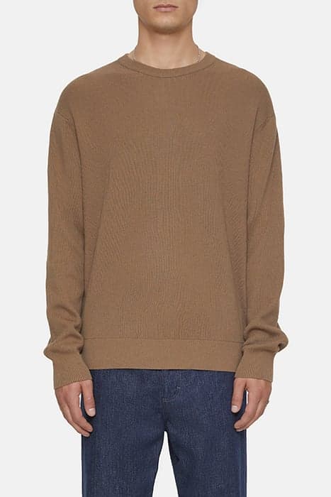 CREWNECK KNITS BROWN SUGAR by Closed