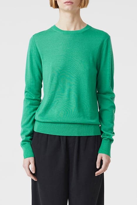 CREW NECK LONG SLEEVE KNITS NEW GREEN by Closed