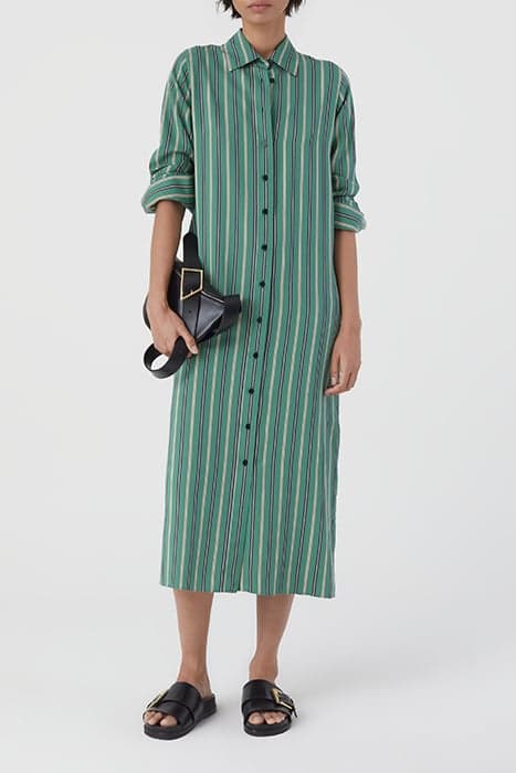 MAXI SHIRT DRESS DRESSES NEW GREEN by Closed