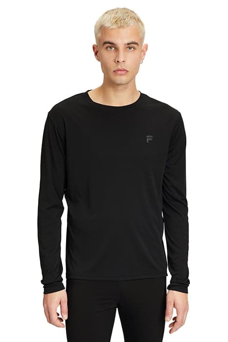 RELLEU RUNNING SHIRT BLACK by FILA