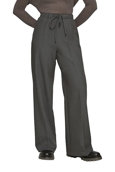 S.OLIVER-QS PANTS GREY/BLACK by s. Oliver