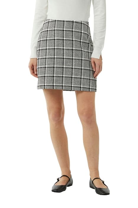 COMMA SKIRTS GREY/BLACK by Comma