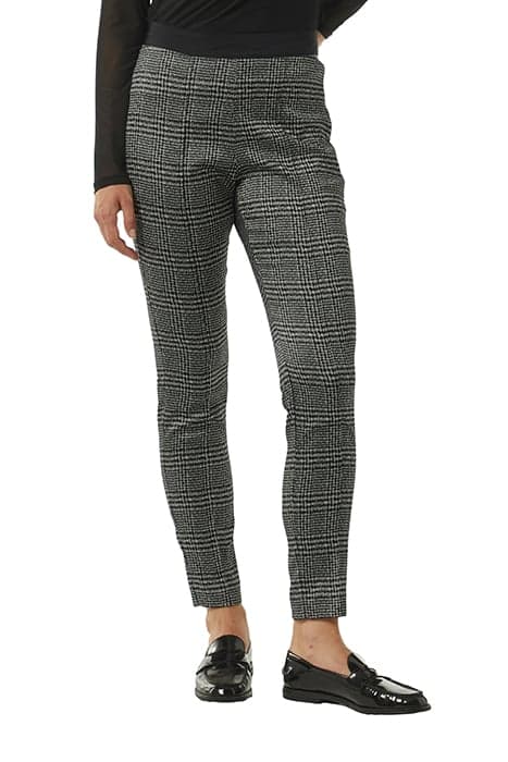 COMMA PANTS GREY/BLACK by Comma