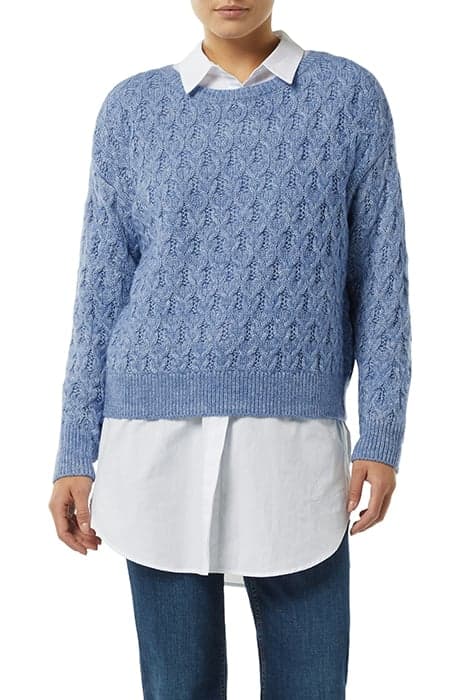 COMMA PULLOVER BLUE by Comma