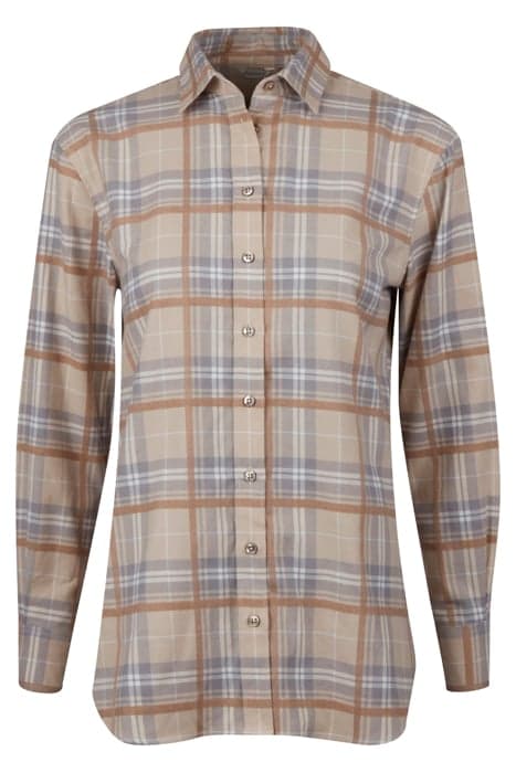 SAMMI, SHIRT BEIGE CHECK by Stenströms