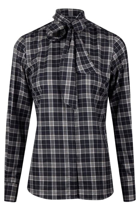 DILBA, BLOUSE BLACK CHECK by Stenströms