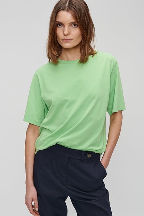 RELAXED T-SHIRT GRASS GREEN by Zenggi