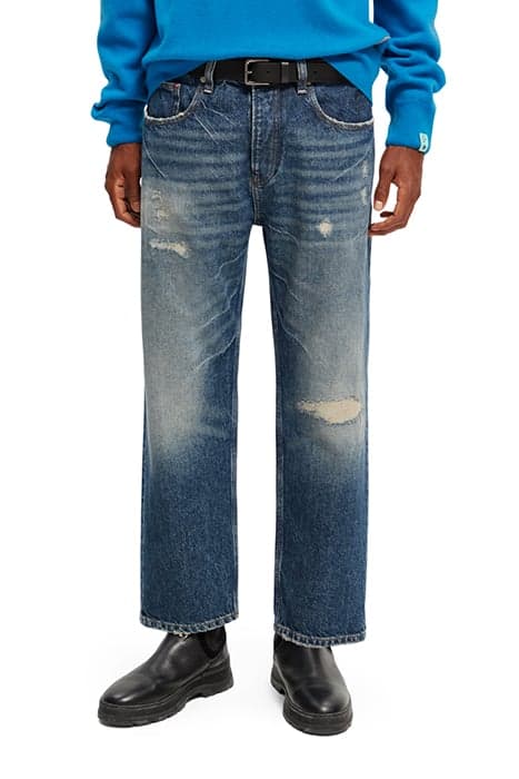 THE VERT STRAIGHT JEANS — BLAUW ROGUE by Scotch & Soda