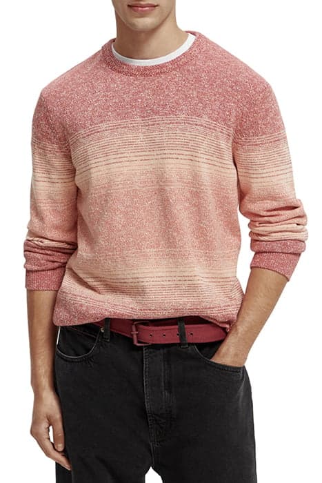 GRADIENT CREWNECK PULLOVER COMBO B by Scotch & Soda