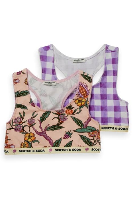 GIRLS ALL-OVER PRINTED DUO TOP PACK COMBO A by Scotch & Soda