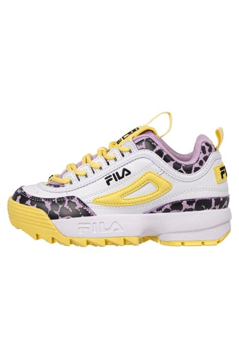 DISRUPTOR F WHITE-PALE BANANA by FILA