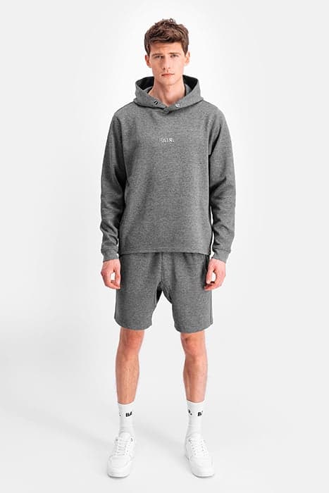 Q-SERIES SWEAT SHORT RENEWED DK GREY HEATHER by BALR.