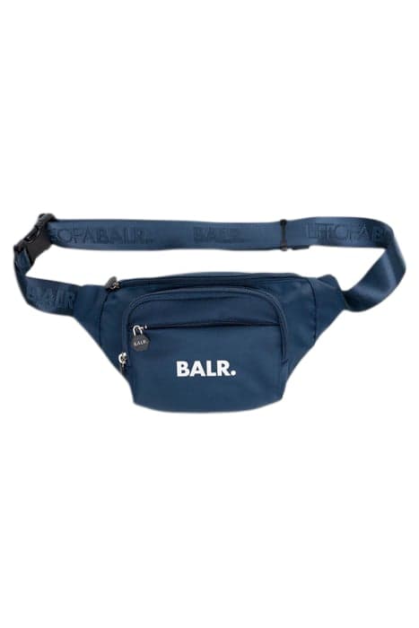 UNISEX BALR. WAISTPACK 2-ZIP NAVY BLAZER by BALR.