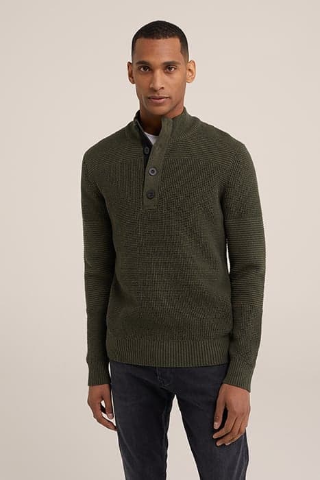 PULLOVER DARK GREEN by WE Fashion