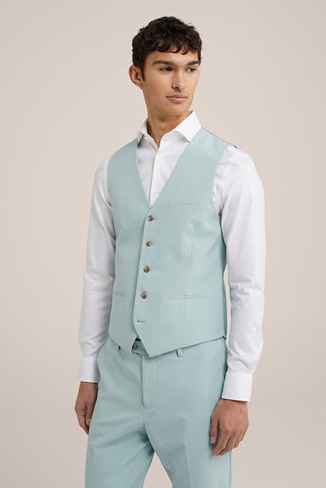 WAISTCOAT PASTEL BLUE by WE Fashion