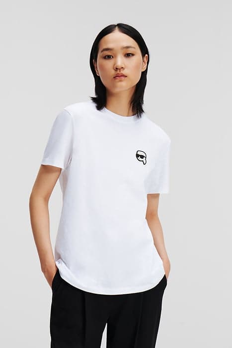 IKONIK 2.0 OVERSIZE T-SHIRT WHITE by KARL LAGERFELD