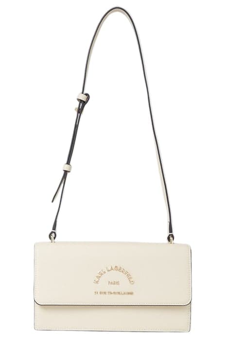 RSG METAL FLAP SHB OFF WHITE by KARL LAGERFELD