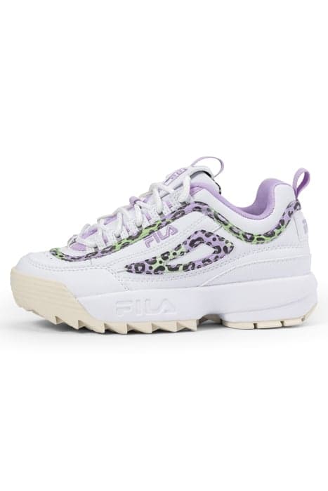 DISRUPTOR F WHITE-VIOLA by FILA