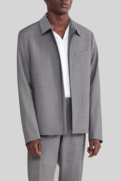 MINK SEMI-PLAIN FABRIC TRAVEL SUIT JACKET by IKKS